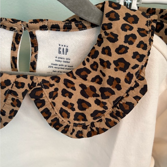 Gap VintageSoft Leopard Sweatshirt & Leggings Set - Picture 6 of 9